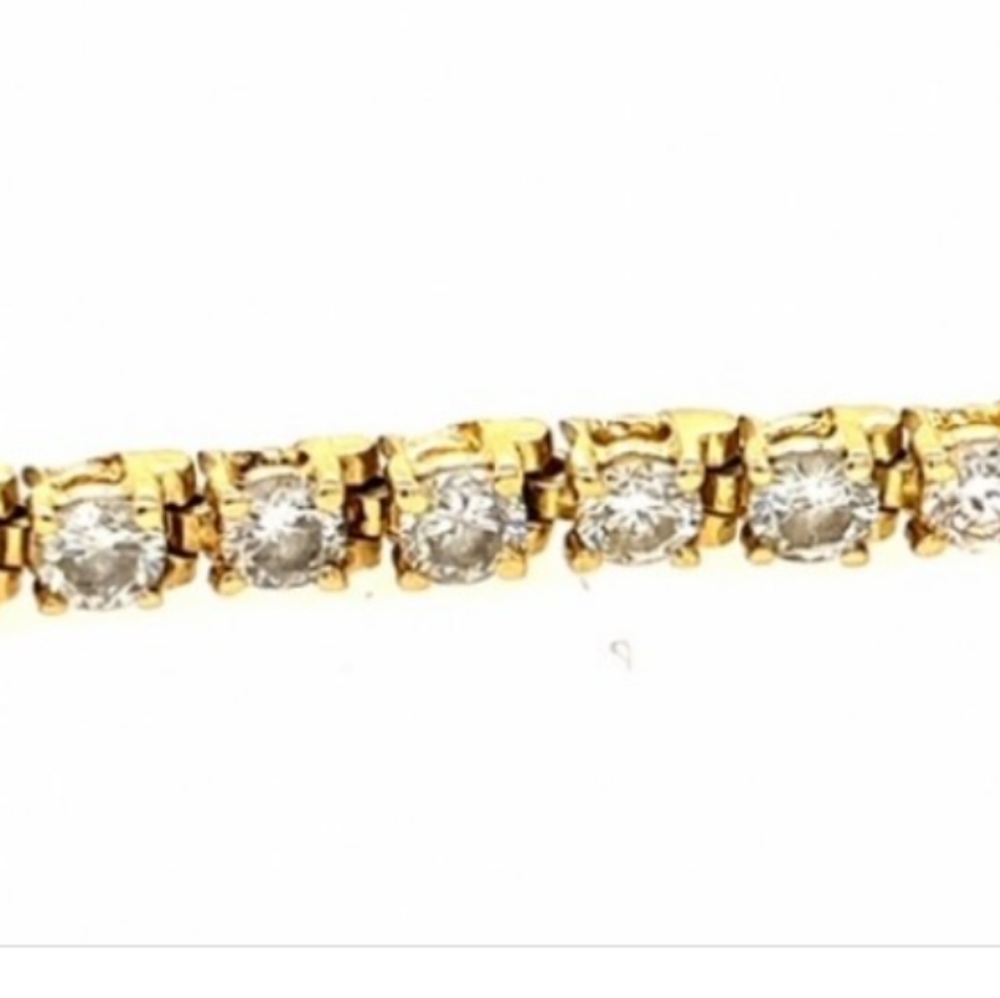 14K 5.50 Carats DIAMONDS 8" Truly Gorgeous Luxury - Picture 6 of 7